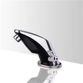 Temperature Control operation Contemporary touchless bathroom faucets