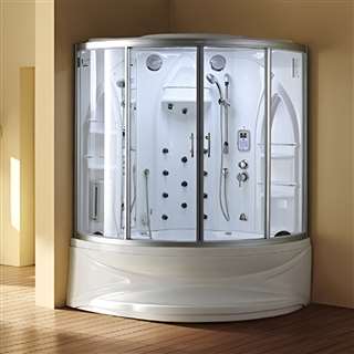 water massage steam shower-foot-massager