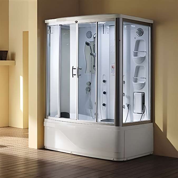 water massage steam shower