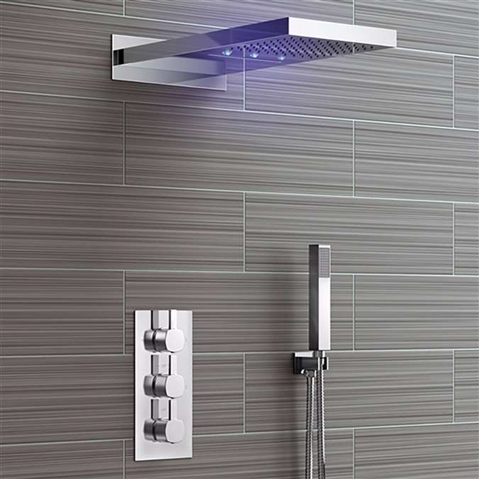 shower head multicolor led RGB