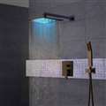 BathSelect Hotel Rivera Light Oil Rubbed Bronze LED Shower Set