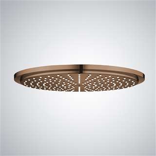 Fontana 16"Light  Oil Rubbed Bronze Round Color Changing LED Rain Shower Head