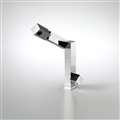Bravat Contemporary single lever sink mixer cube design