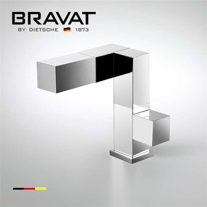 Bravat chrome plated faucet  wash basin water faucet F164124C-1-ENG