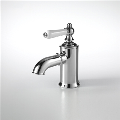 Bavaria Solid Brass Polished Chrome Deck Mount Faucet