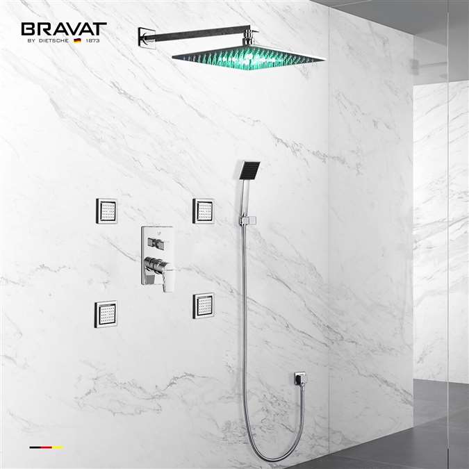 Bravat Bathroom Shower Set faucets