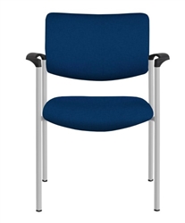 Allseating Twist Side Upholstered Back Side Chair