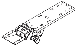 Workrite Ergonomics Pinnacle 2-Value Arm for Banana Board 20" Track