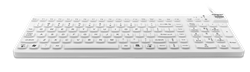 Man & Machine Really Cool LP (Low Profile) Keyboard, Hygienic White