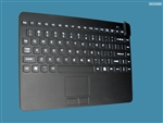 Man & Machine Slim Cool LP (Low Profile) + Keyboard with Touchpad, Black, 2 Year Warranty