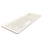 Man & Machine Very Cool Keyboard with MagFix, Hygienic White