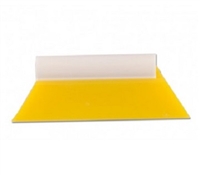 5in YELLOW TURBO SQUEEGEE W/ HANDLE