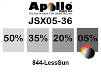 ULTRA JSX SERIES APOLLO WF 05% 1.5MIL 36in