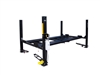 Tuxedo FP9K-DX-XLT	9,000 lb Deluxe Storage Lift Extended Length / Height - Poly casters, drip trays, jack tray