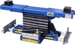 IDEAL  RAJ-7K-L Rolling Air Jack 7,000 lb. Capacity - On The Rail - Air / Hyd - High Mount