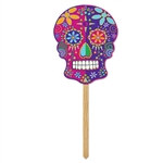 Day of the Dead is a time of remembering and celebrating you ancestors. Use this colorful Day of the Dead Yard Sign to decorate your yard and planters.