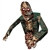 Give your guests a scare they will talk about for years with this 3-D Zombie Wall Decoration. Five separate pieces make one realistic and scary-looking Zombie. The decoration is made of cardstock material and measures 32 inches by 34 inches.