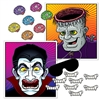 Looking for a way to entertain your young (or young at heart) Halloween party guests?  This Halloween Party Games for Kids is just the thing.  A variation on the classic Pin the Tail on the Donkey game, this set features vampires & monsters!