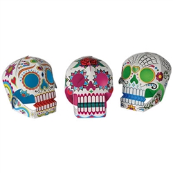 3-D DOD Sugar Skull Centerpieces