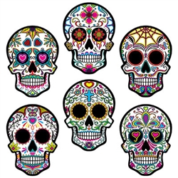 DOD Sugar Skull Cutouts