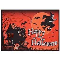 Vintage Halloween Fabric Backdrop