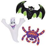 Inflatable Bat, Ghost & Spider