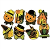 Assorted Halloween Cutouts - Four Designs (4 Designs/Pkg)