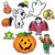 Halloween Character Cutouts (10/pkg)