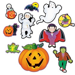 Halloween Character Cutouts (10/pkg)