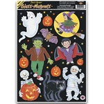 Halloween Character Window Clings (11/sheet)