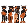 Scat Cat Band Cutouts
