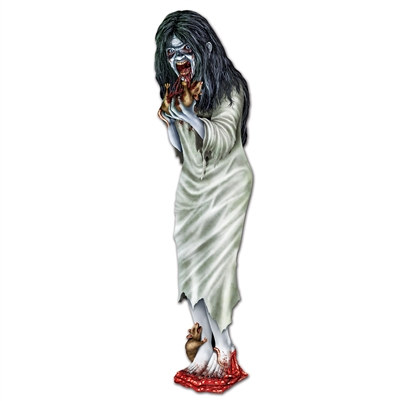 Zombie Girl Cutout