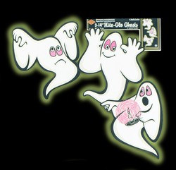 Nite-Glo Ghosts (3/pkg)