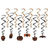 Classic whirls and danglers add color, interest and movement to any venue.  Each package has six 17.5 inch long whirls and six 34.5 inch long whirls with 6 inch danglers attached.  Easy to hang with attached hook and reusable with care.