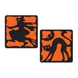 Halloween Coasters (8 Coasters Per Package)