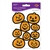 Jack-O-Lantern Stickers (4 sheets/pkg)