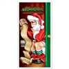 Santa Restroom Door Cover