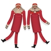 Vintage Christmas Santa Tissue Dancers