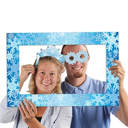 Snowflakes Photo Fun Frame