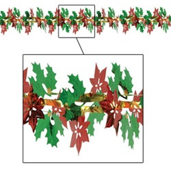 Poinsettia Garland