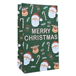 Christmas Paper Treat Bags w/Stickers