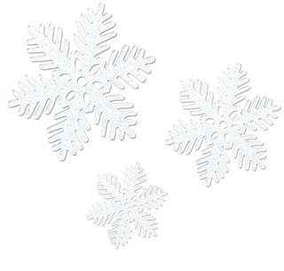 Sparkle Snowflakes (Select Size)