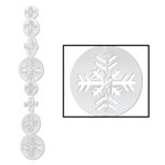 3-D Prismatic Snowflake Gleam N Garland