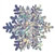 3-D Prismatic Snowflake Centerpiece