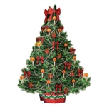 3-D Christmas Tree Centerpiece