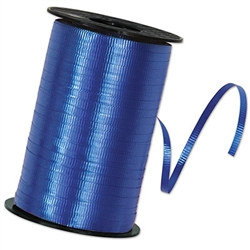 Blue Curling Ribbon