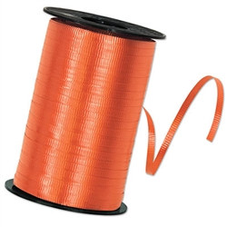 Orange Curling Ribbon