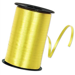 Yellow Curling Ribbon