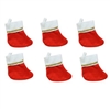 Mini Christmas Stockings (6/pkg)