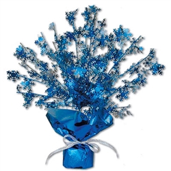 Snowflake Metallic Burst Centerpiece